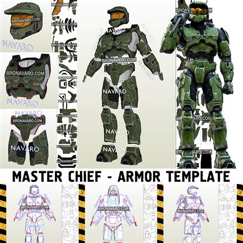 halo armour cosplay|halo cosplay armor template.